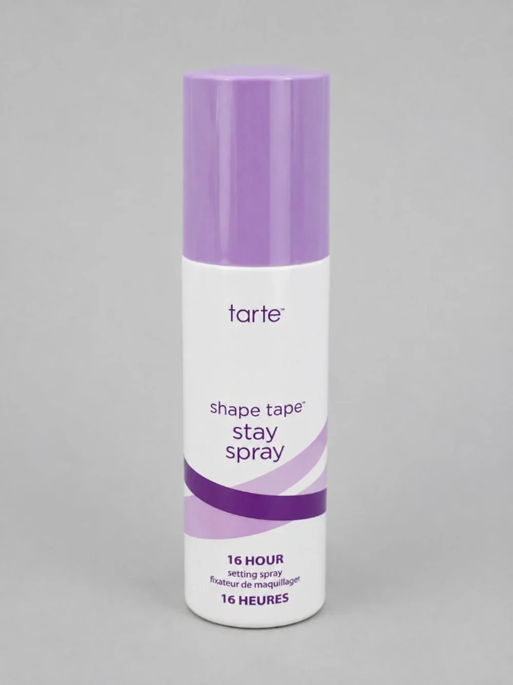 Full Size tarte Shape Tape Stay Spray 16-Hour Setting Spray Lavender White